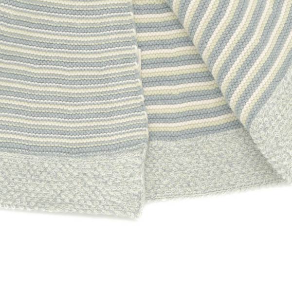 ボーダーニットケープ