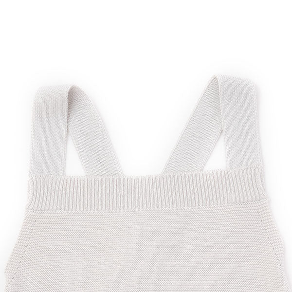 ガータータスキがけロンパース(グレー)