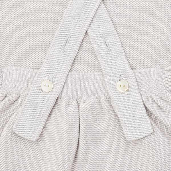 ガータータスキがけロンパース(グレー)