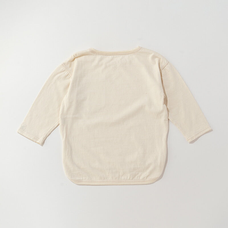 オーガニックコットン長袖Tシャツ