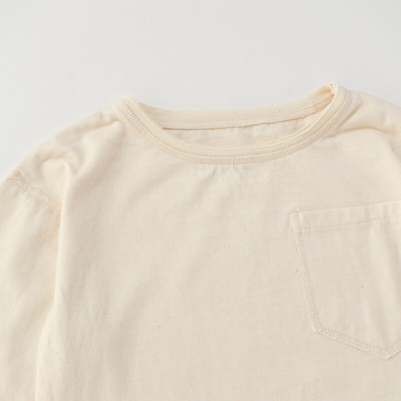 オーガニックコットン長袖Tシャツ