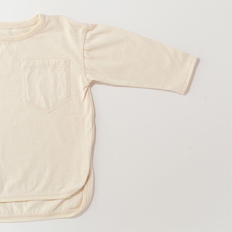 オーガニックコットン長袖Tシャツ