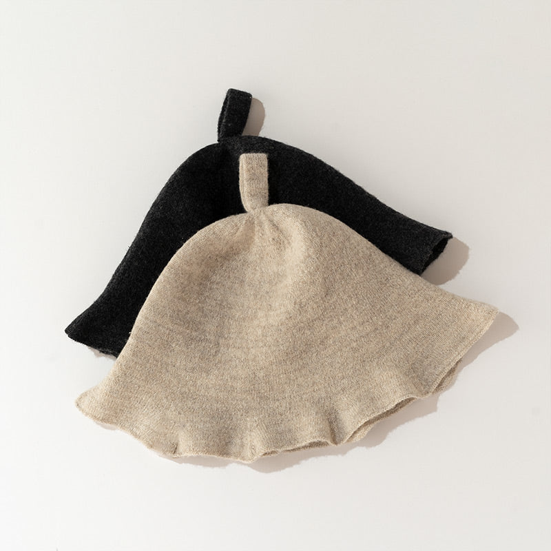 ウールハットループ(チャコール)