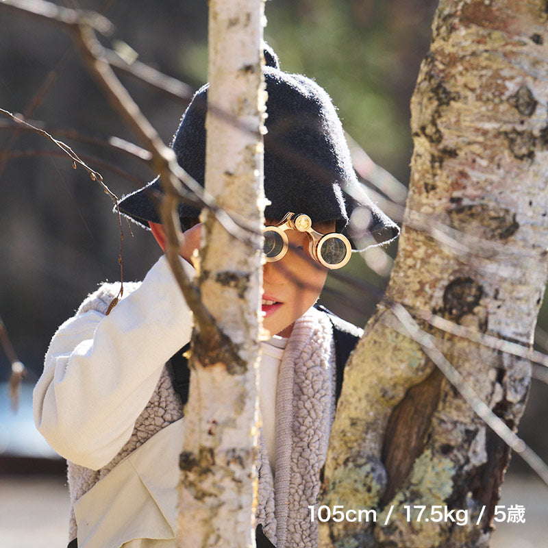 ウールハットループ(チャコール)