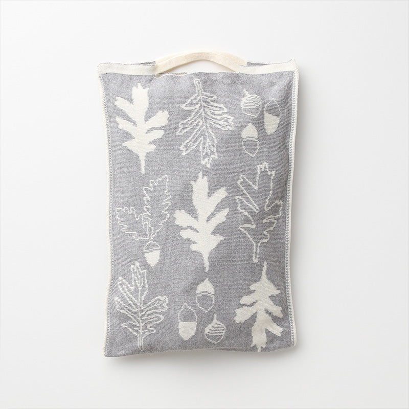 どんぐり柄 アフガンケース(はとばねずみ)