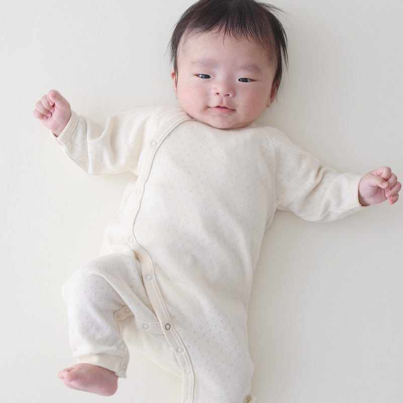 新生児 薄手カバーオール