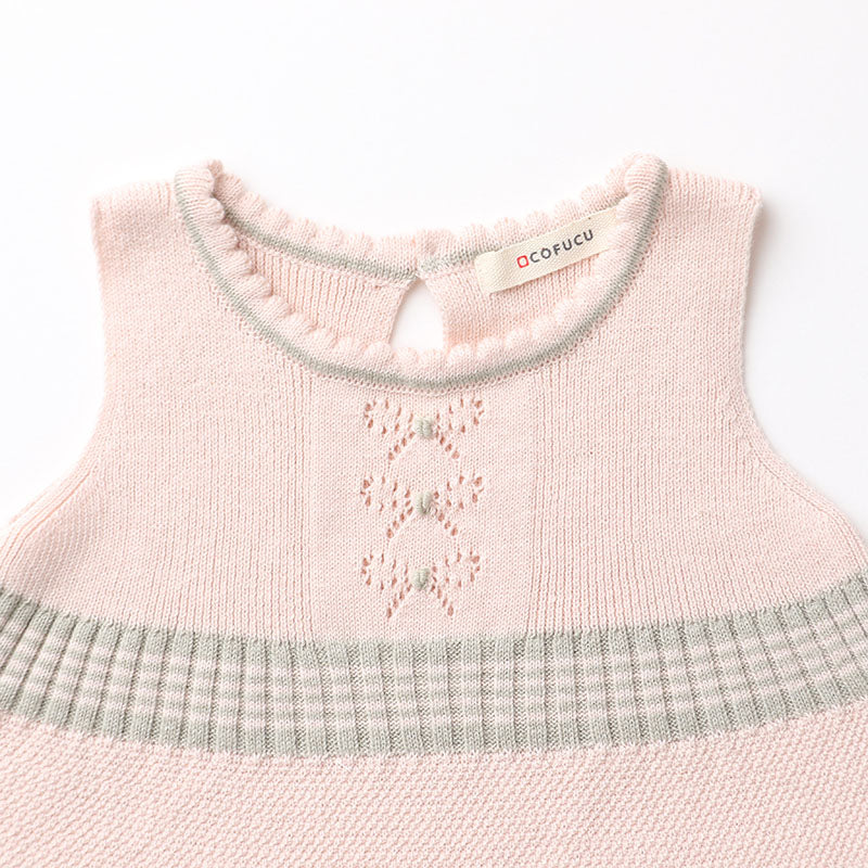 ノースリーブフレアーワンピース(さくらねずみ)