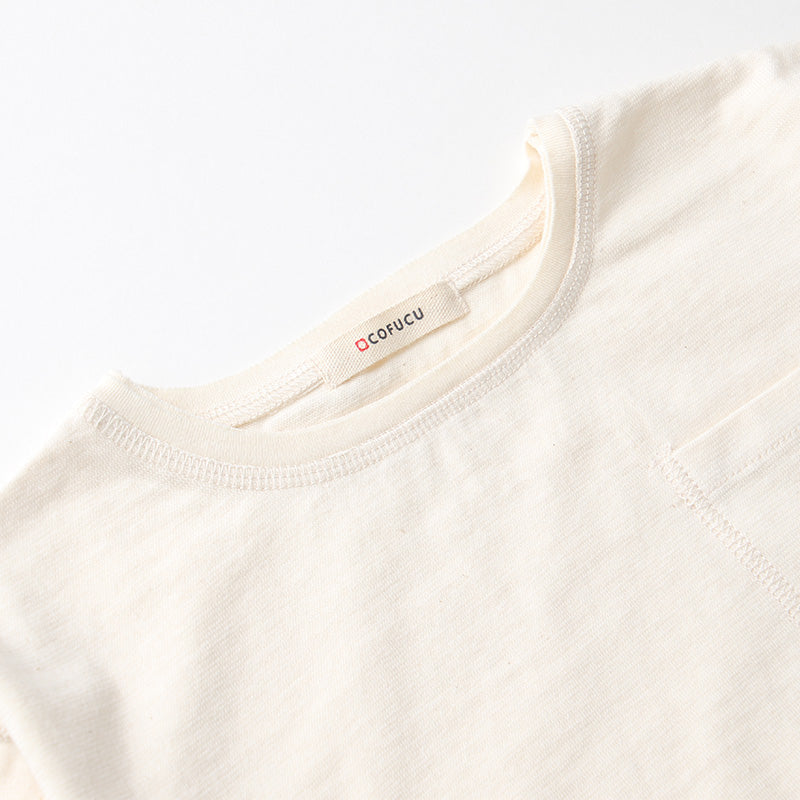 オーガニックコットン長袖Tシャツ