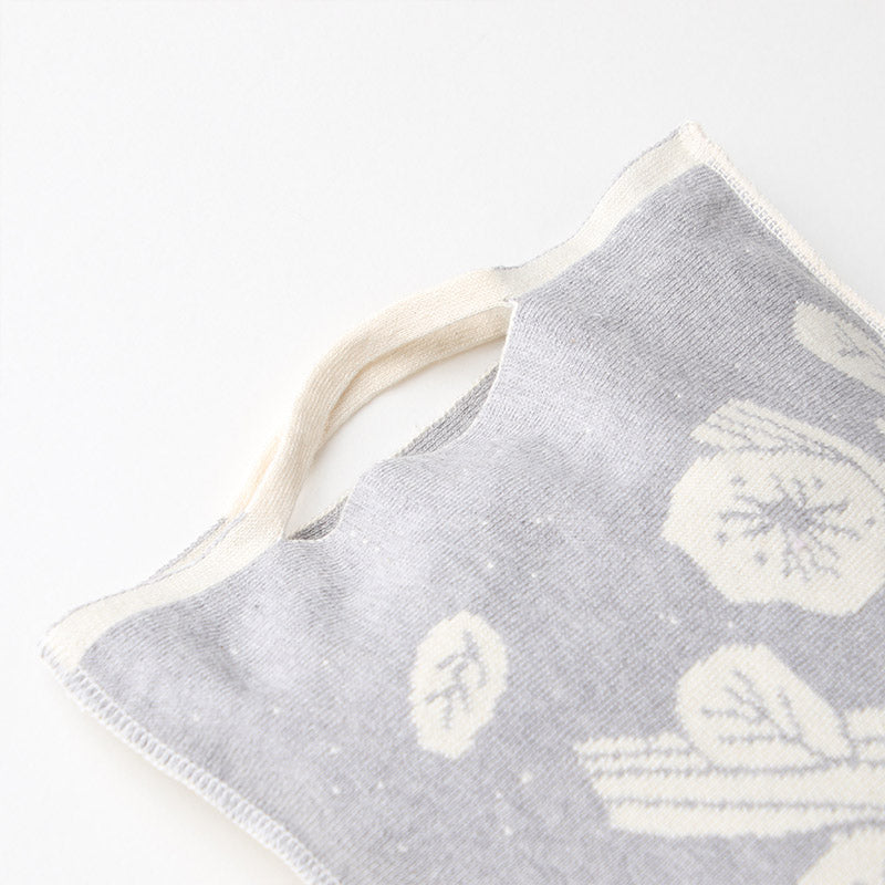 クッションにもなる アフガンケース(うさぎ柄)