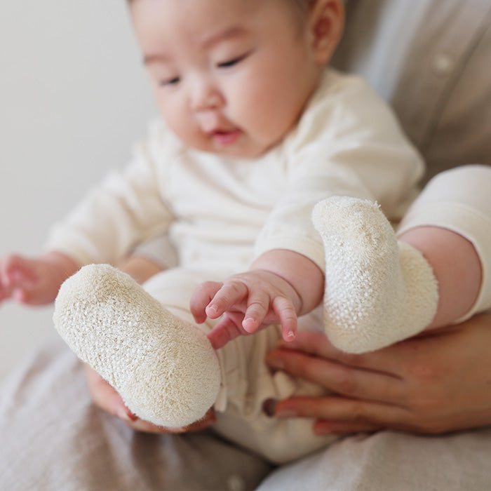 パイル編みくつした