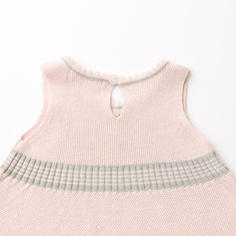 ノースリーブフレアーワンピース(さくらねずみ)