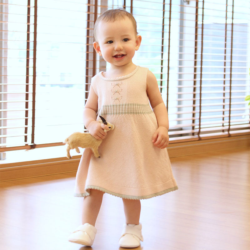 ノースリーブフレアーワンピース(さくらねずみ)