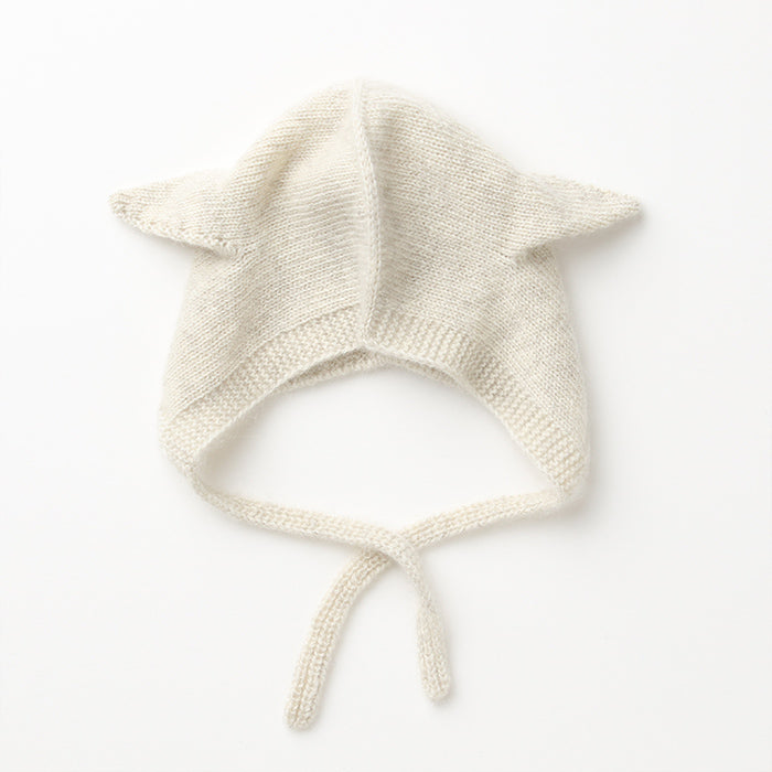 こひつじ 帽子とブーティのセット