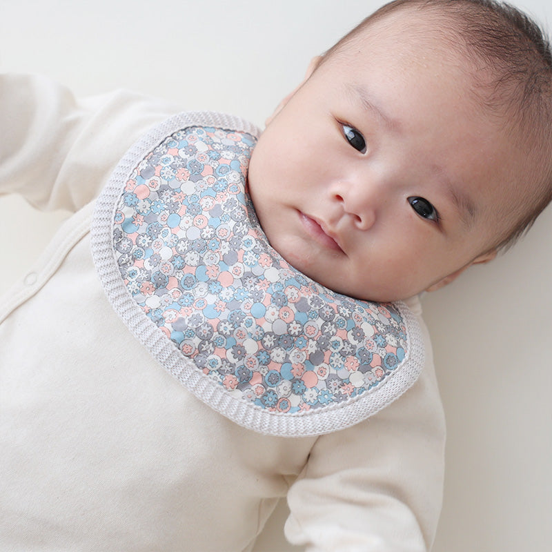 リバティー柄スタイ ポルカデイジー