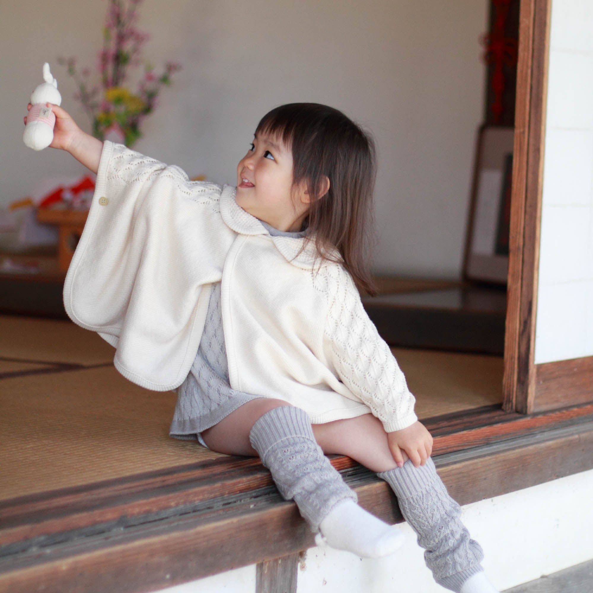 衿付きケープ(生成)