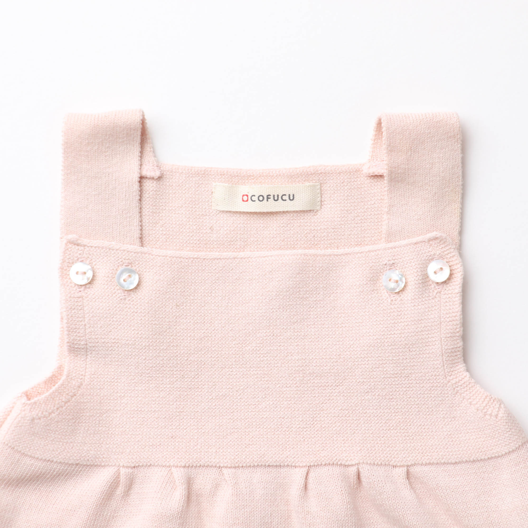 ニットロンパース(さくらねずみ)