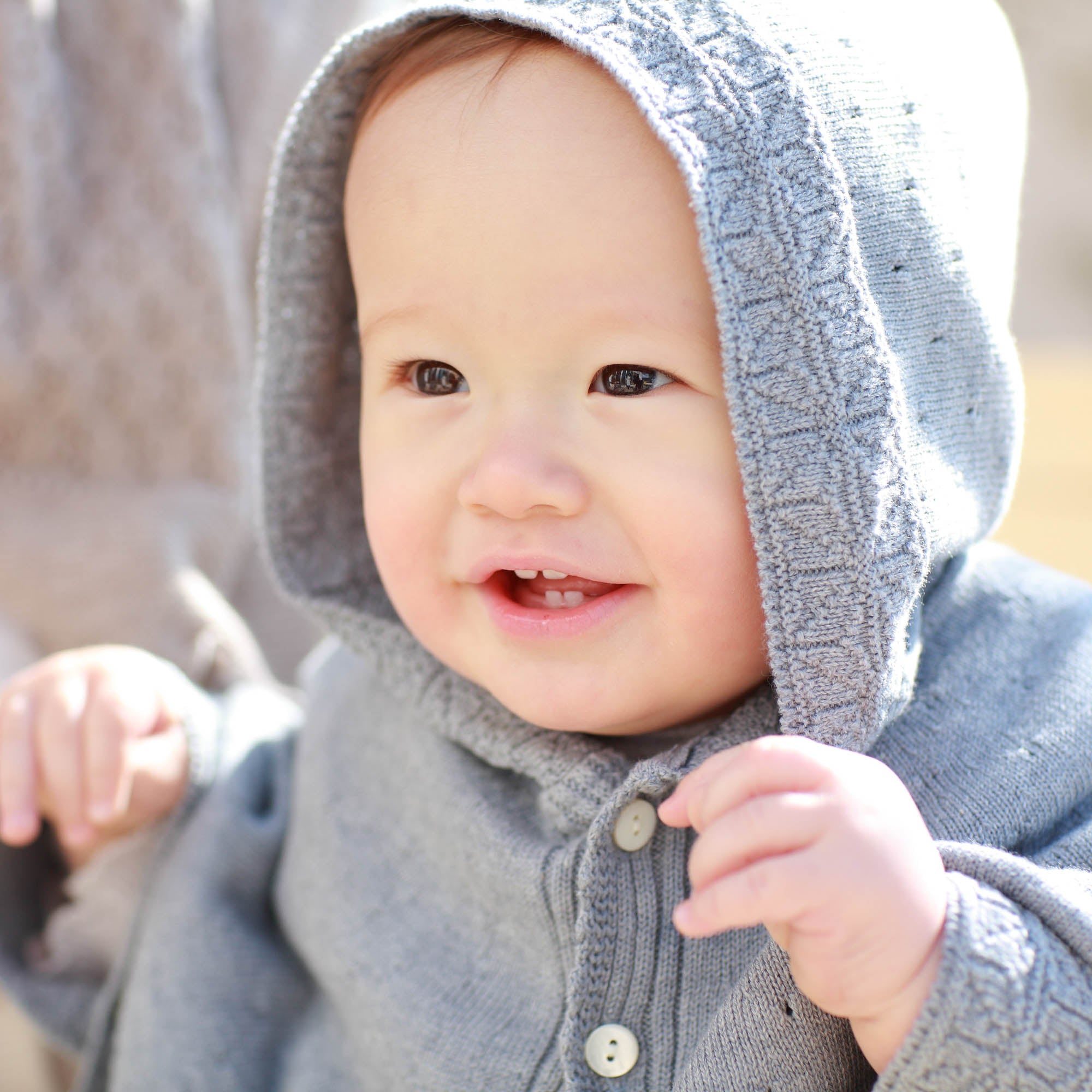 麻の葉柄マント(紺青)