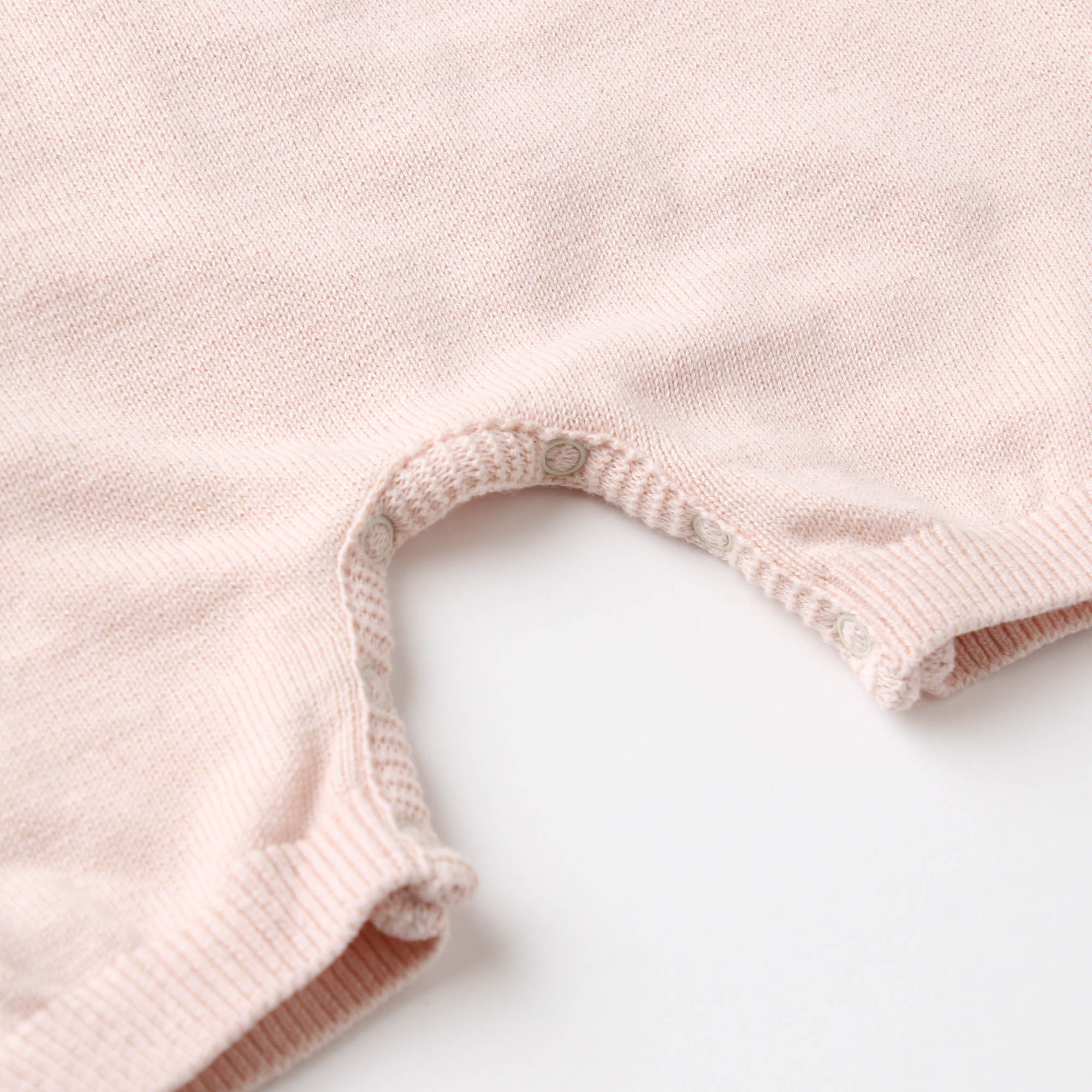 ニットロンパース(さくらねずみ)