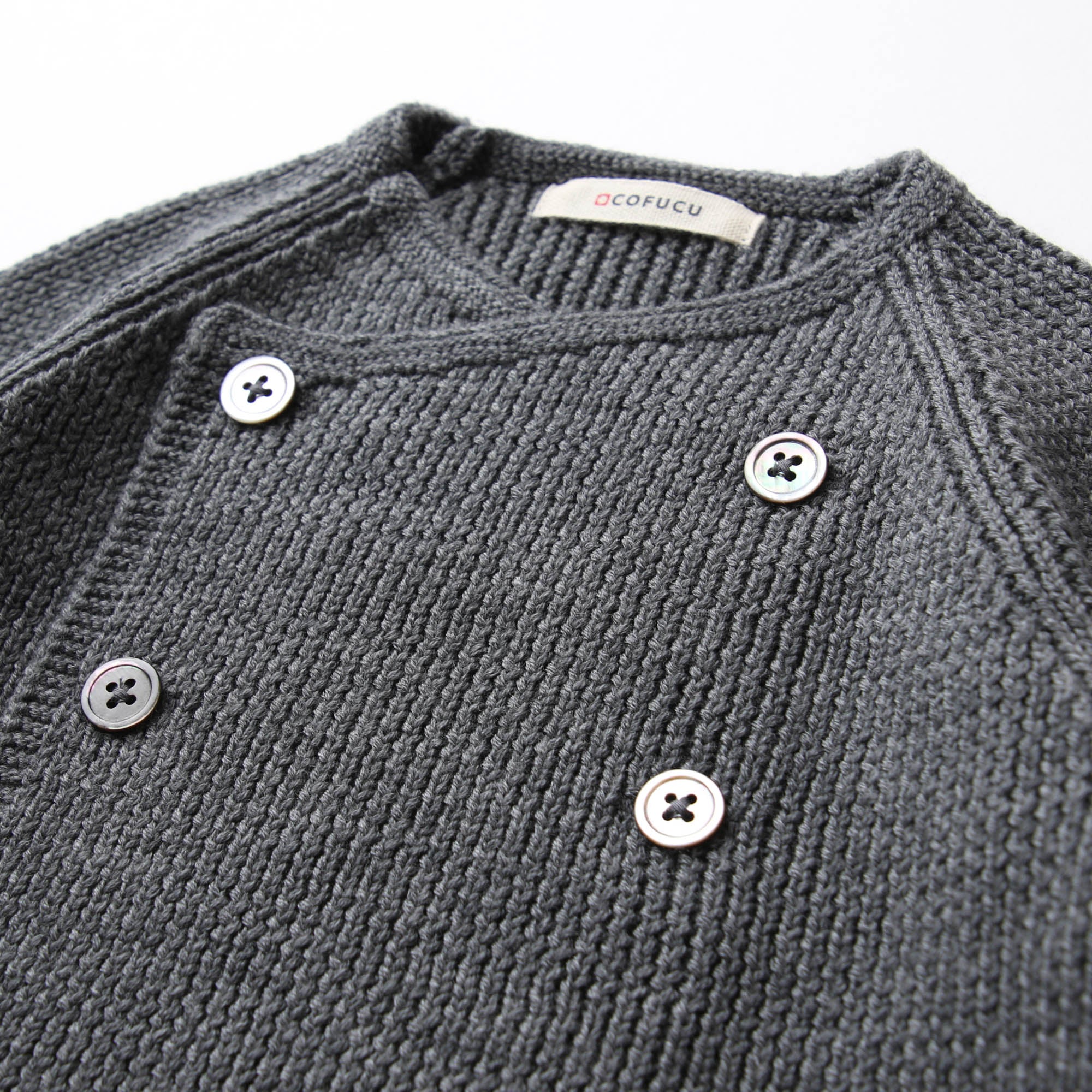 ダブルカーディガン