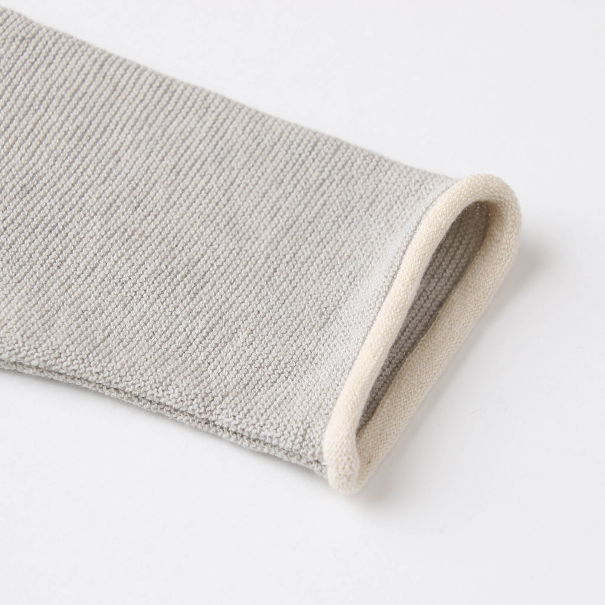 縁どりくるんカーディガン(古色)