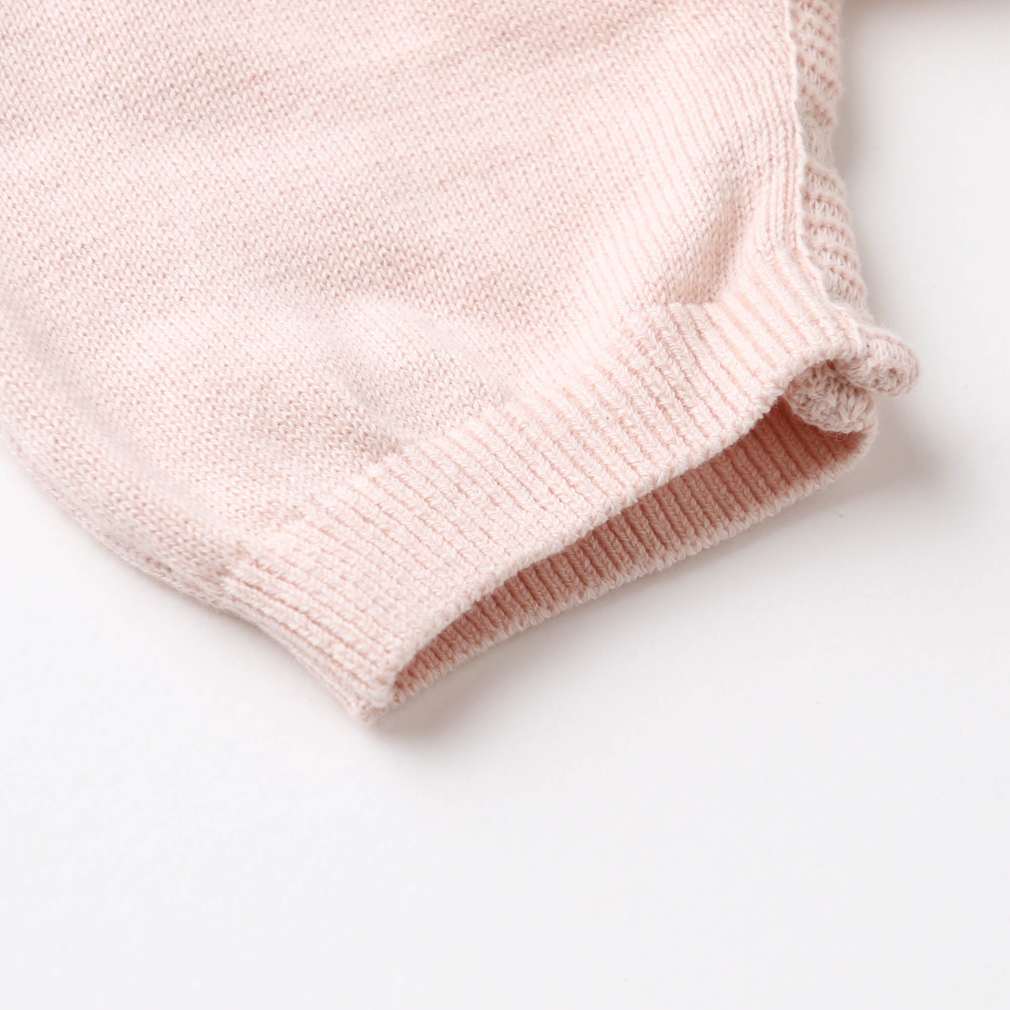 ニットロンパース(さくらねずみ)