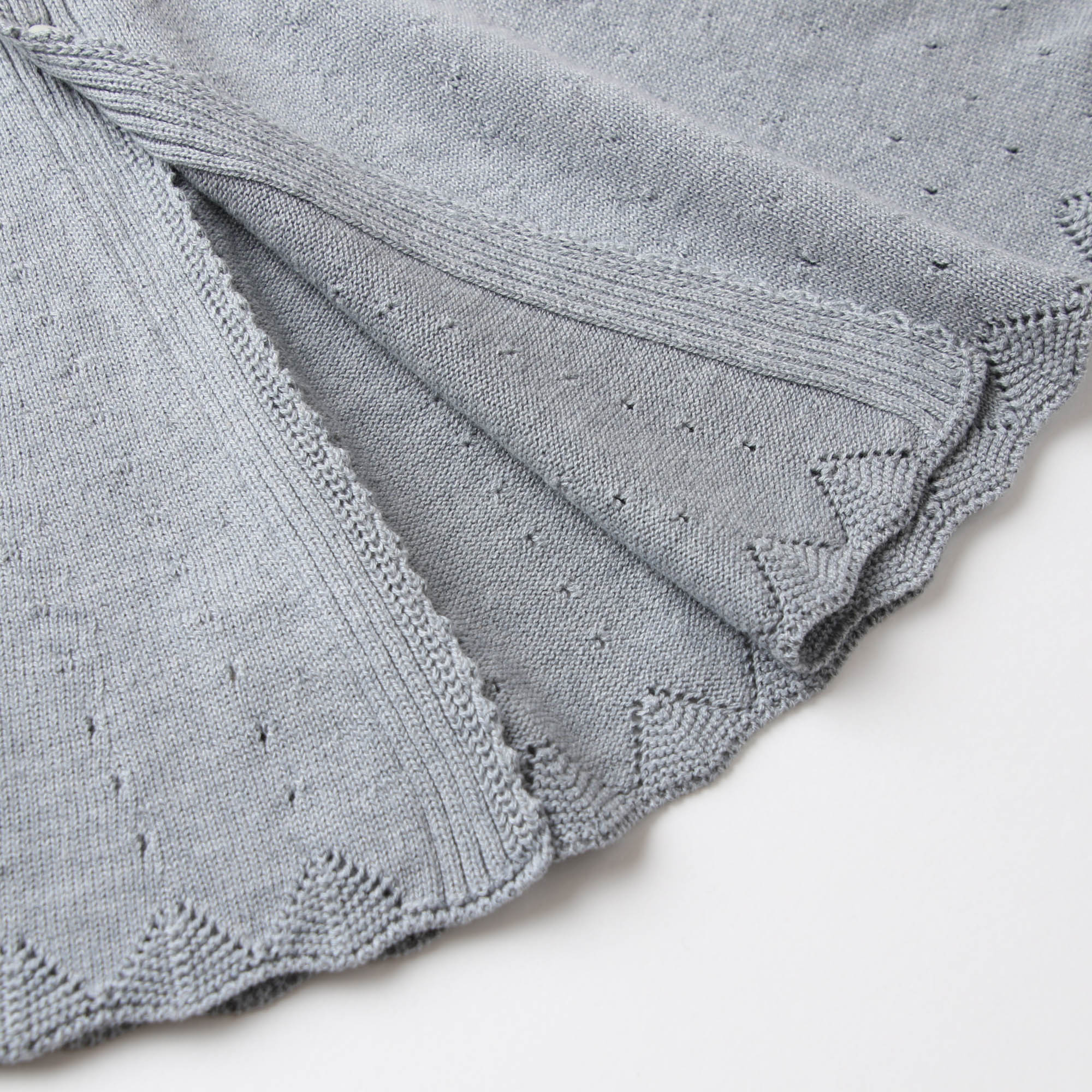 衿付き一重ケープ(紺青)