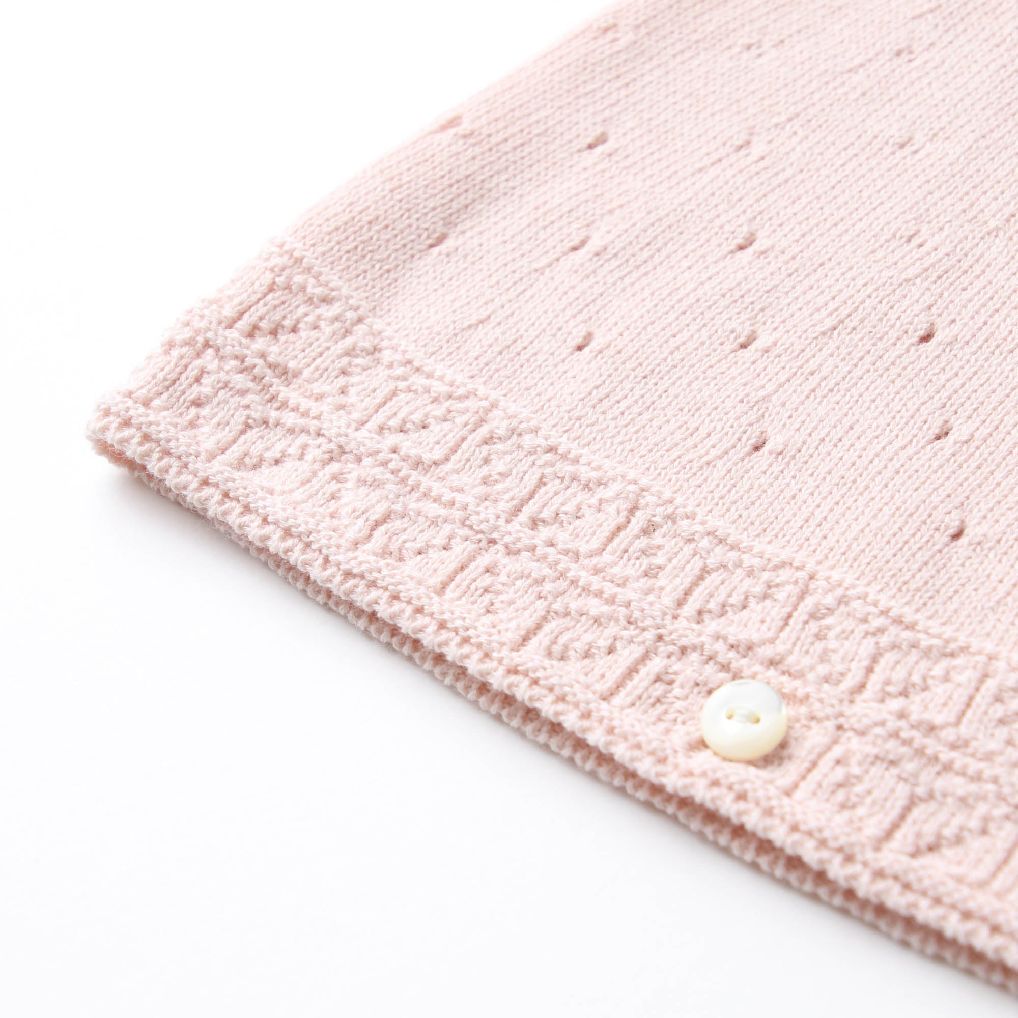 麻の葉柄マント(さくらねずみ)