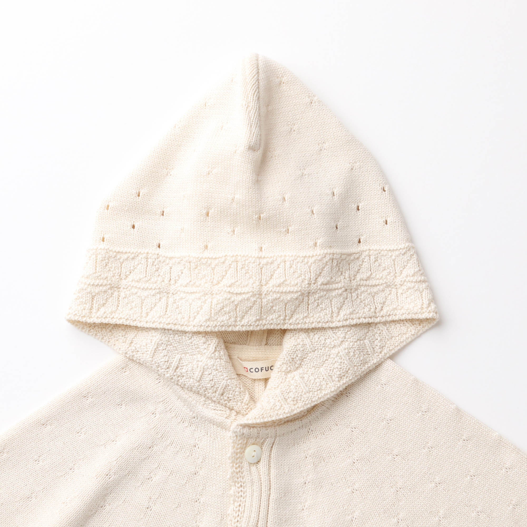 麻の葉柄マント(生成)