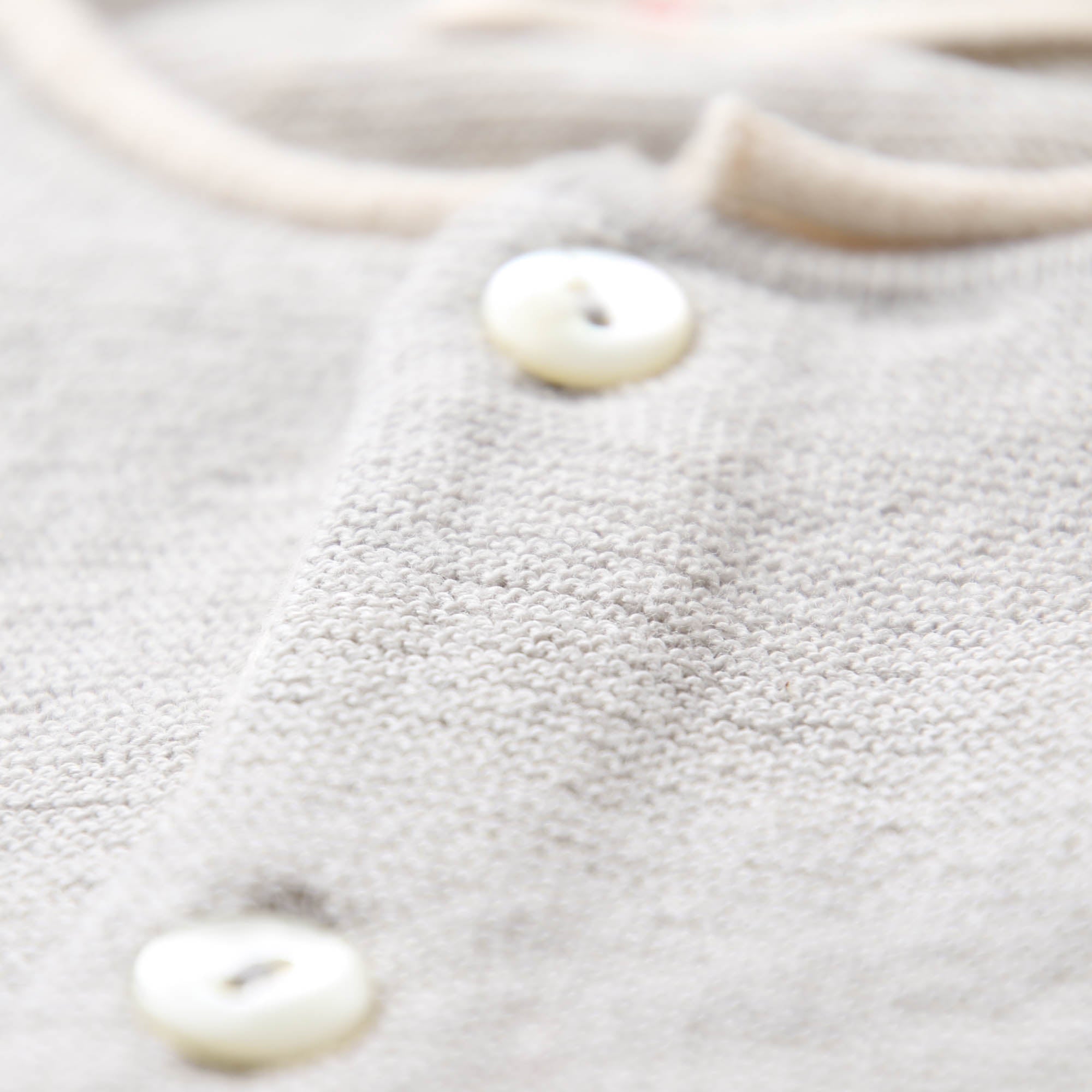 縁どりくるんカーディガン(古色)