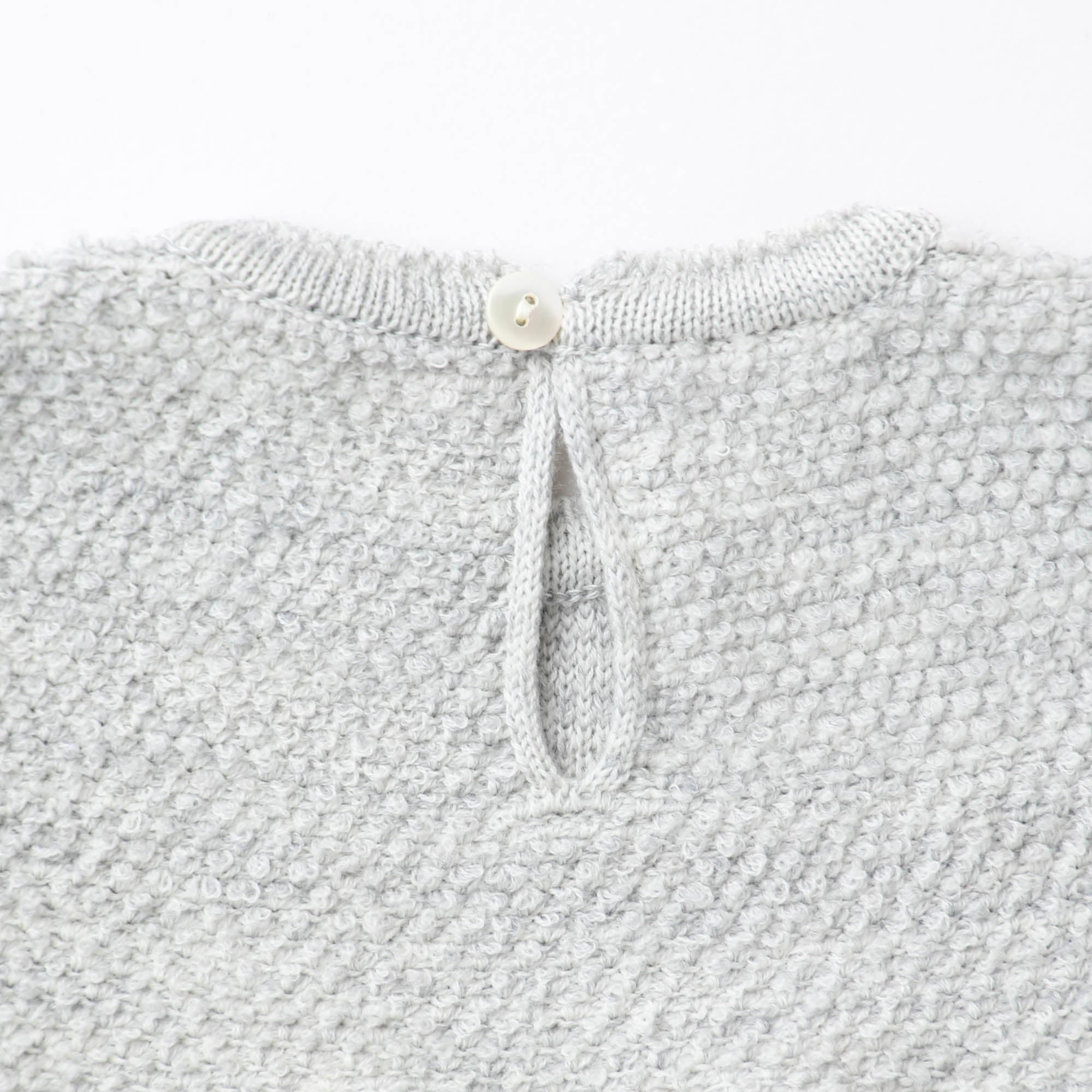 ウインザーオパールジャンパースカート(オフ白xグレー)