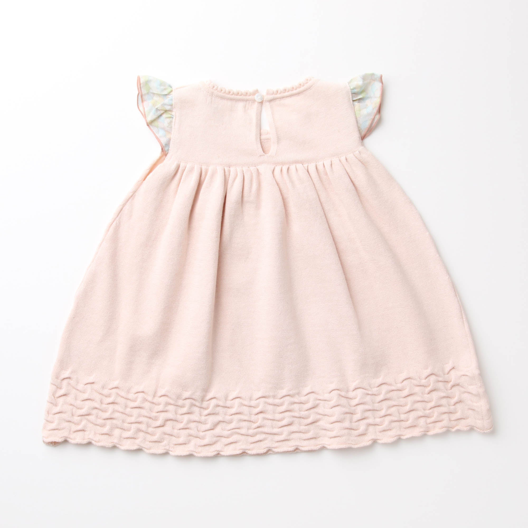 青海波ワンピース(さくらねずみ)