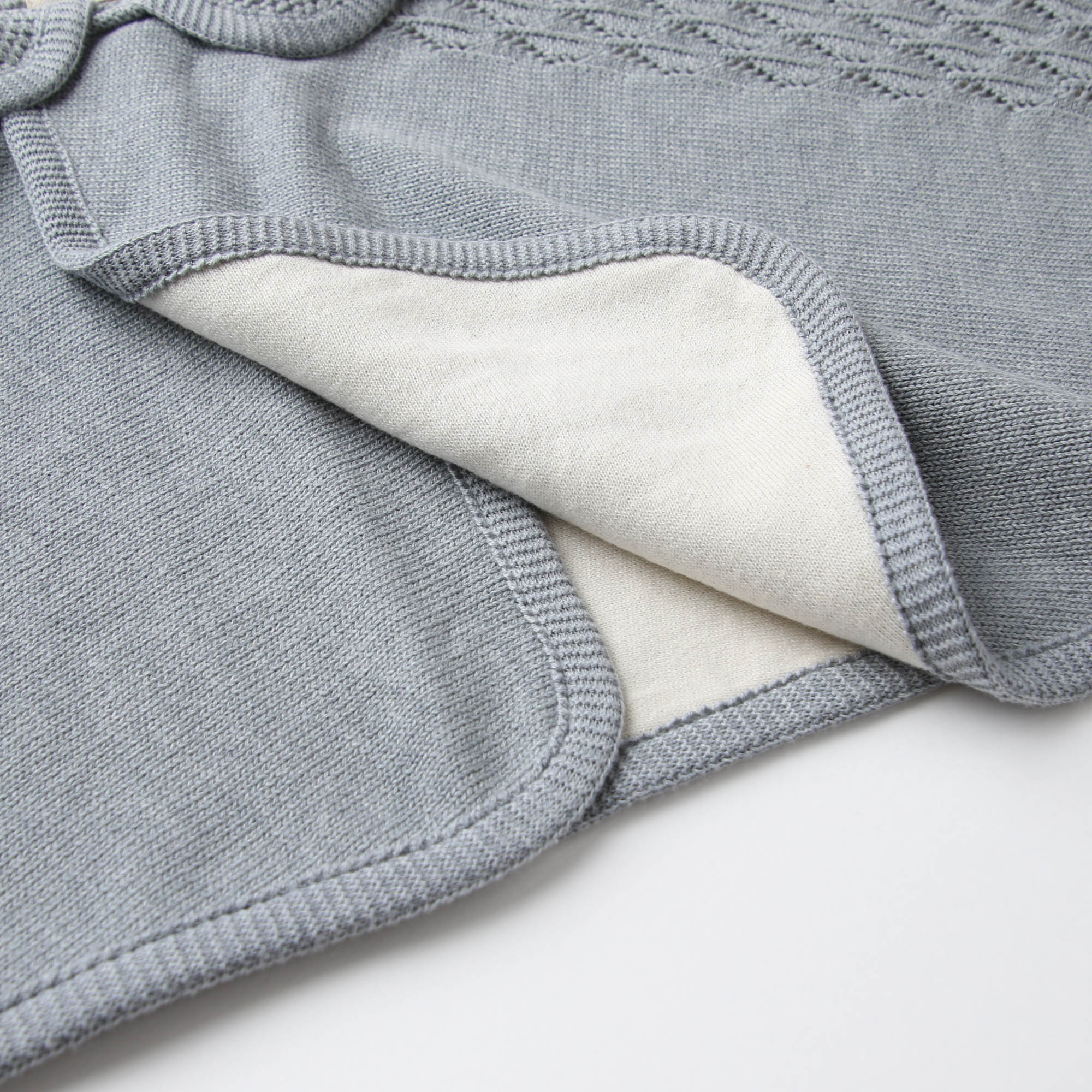 衿付きケープ(紺青)