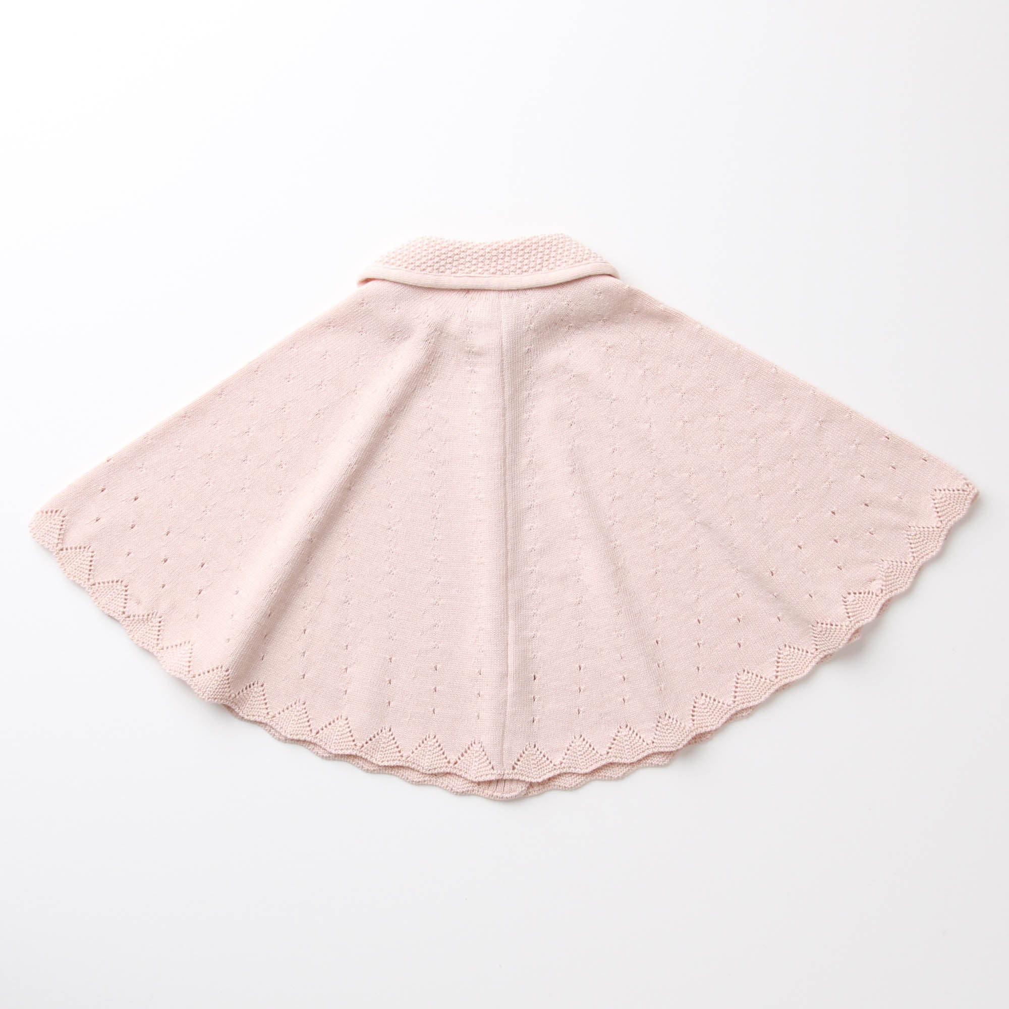 衿付き一重ケープ(さくらねずみ)