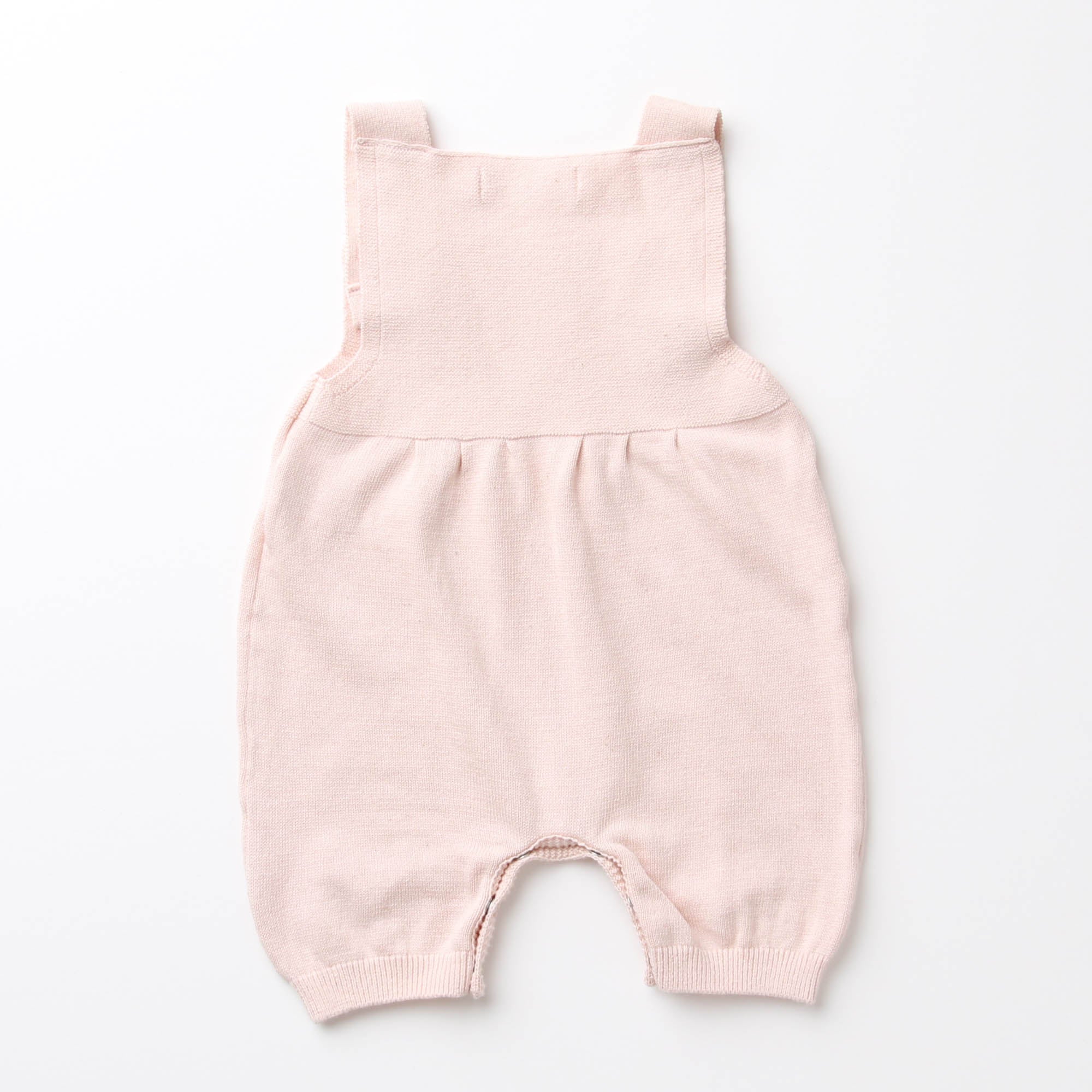 ニットロンパース(さくらねずみ)