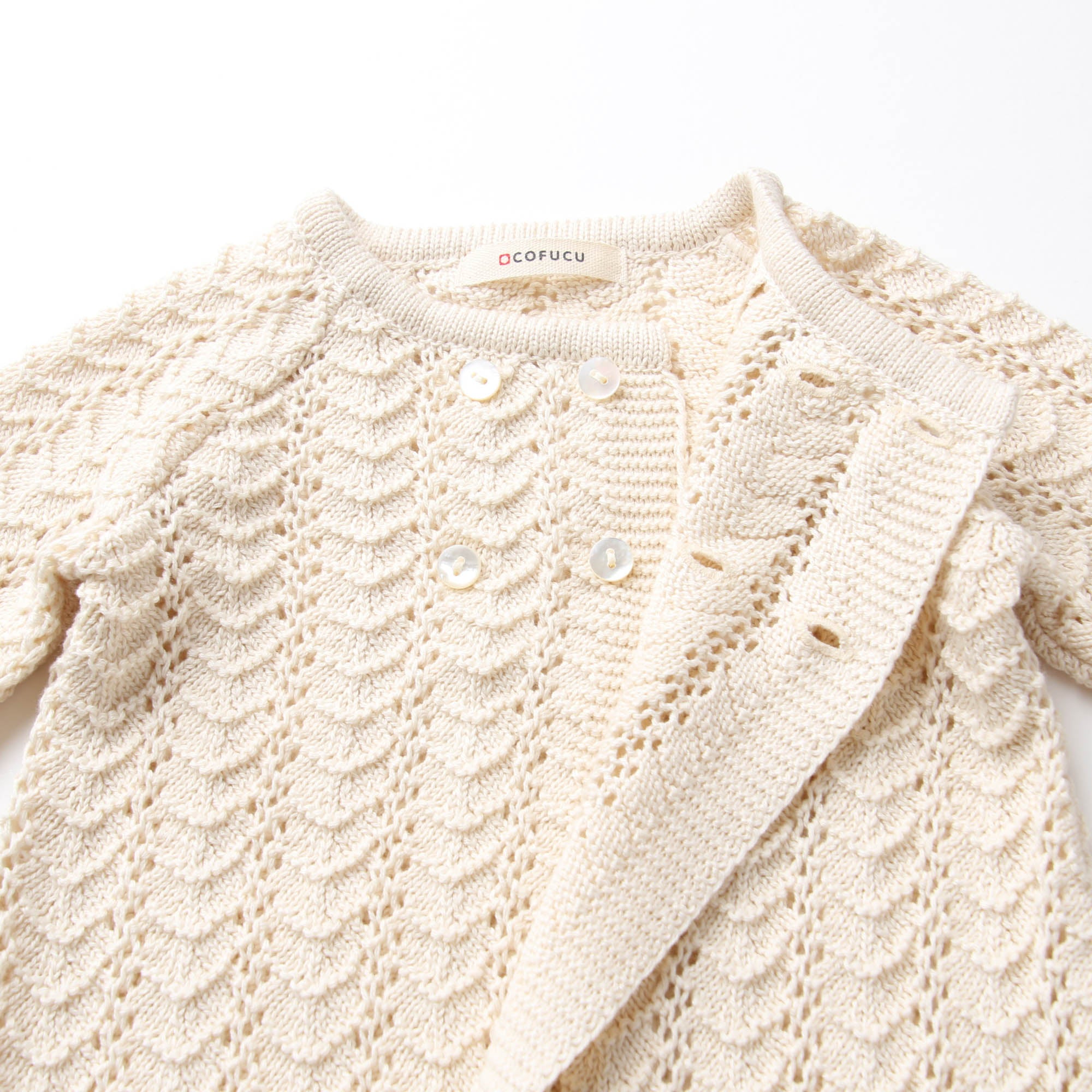 ベビードレス(帽子付き)