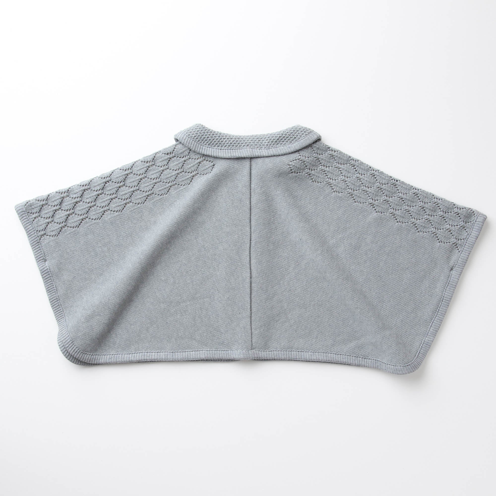 衿付きケープ(紺青)