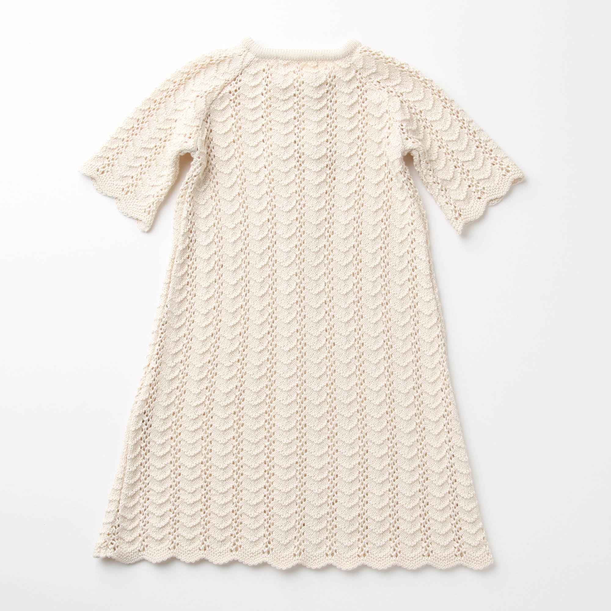 ベビードレス(帽子付き)