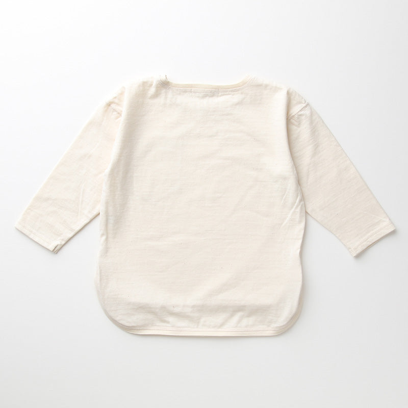 オーガニックコットン長袖Tシャツ