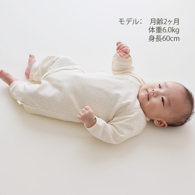 新生児 薄手カバーオール