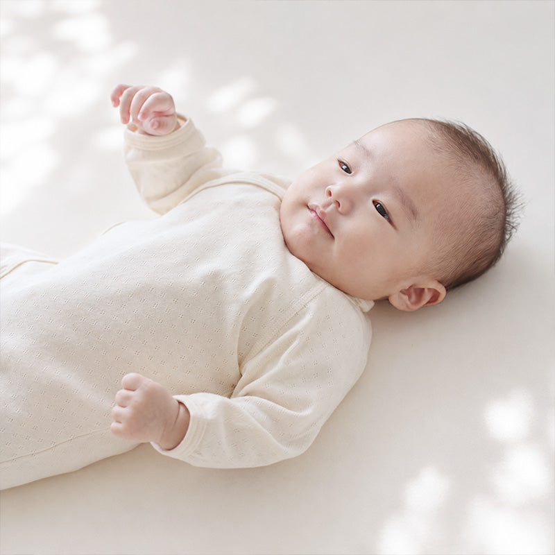 新生児 薄手カバーオール