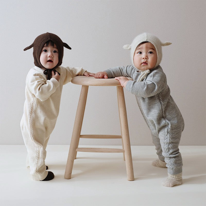 こひつじ帽（チョコレート）