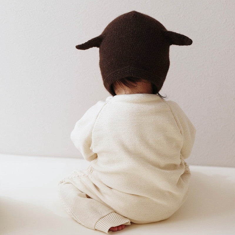 こひつじ帽（チョコレート）