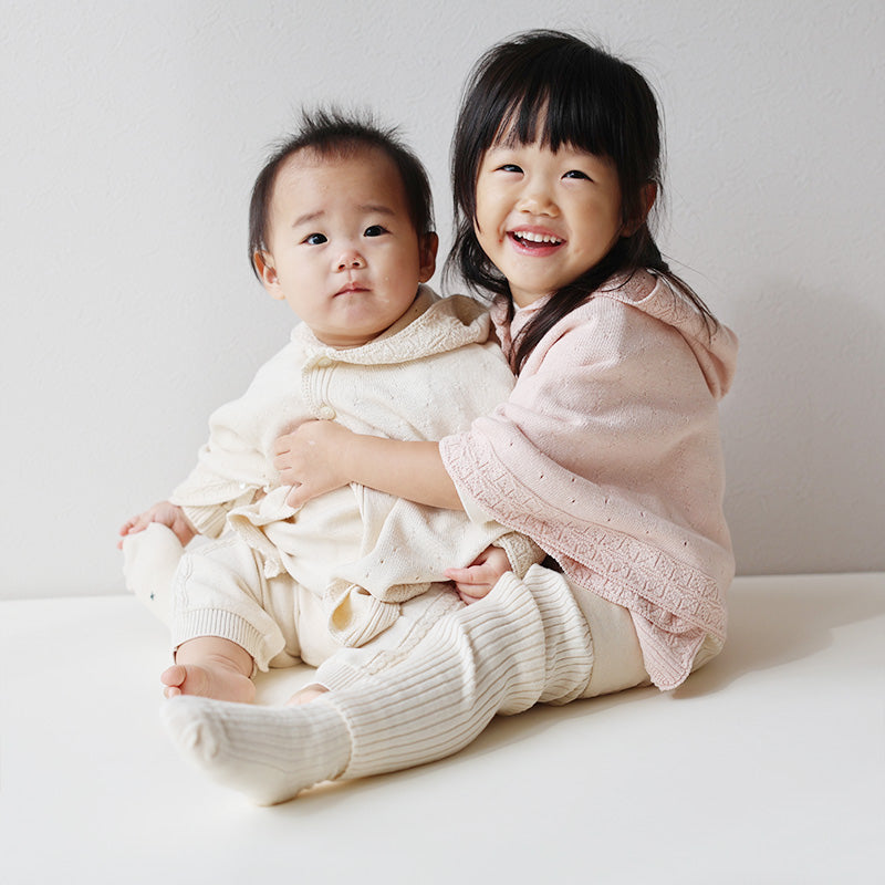 麻の葉柄マント（生成）