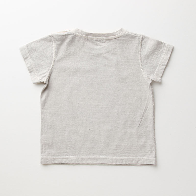 ベンガラ染めＴシャツ 鳩（深川色）