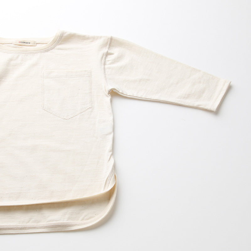 オーガニックコットン長袖Tシャツ