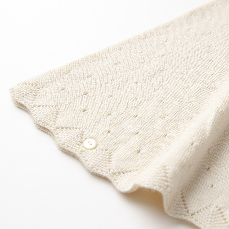 マシュマロ衿付きマント（アイボリー）